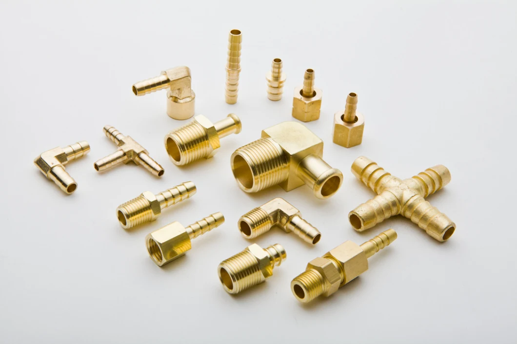 Brass Hose Barb Fitting Quick Connector Brass Metric Barbed Male Hose Fittings