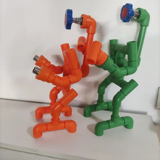 Kombinations- und Verbindungsstücke, Ersatzteil, runder T-Stück-Winkelrohrverbinder aus Messing